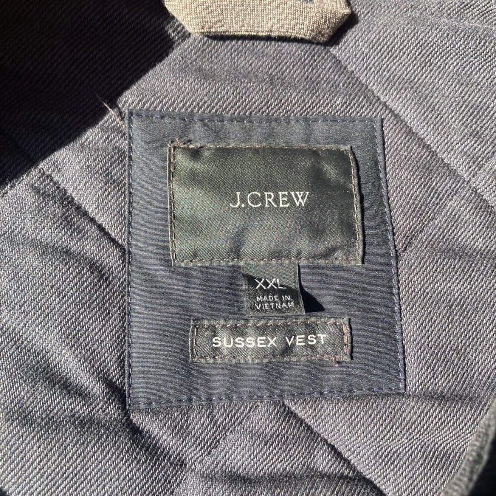 JCrew Sussex Vest, Men's, XXL, Black